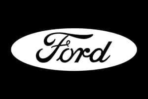 Ford logo on US Custom Caps customer work